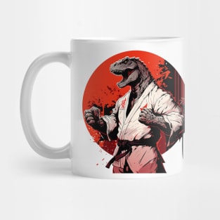 karate dino Mug